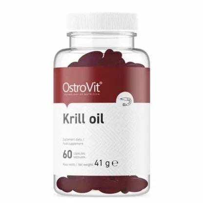 Antarktisk Omega-3 krillolja 500mg 60-kapslar