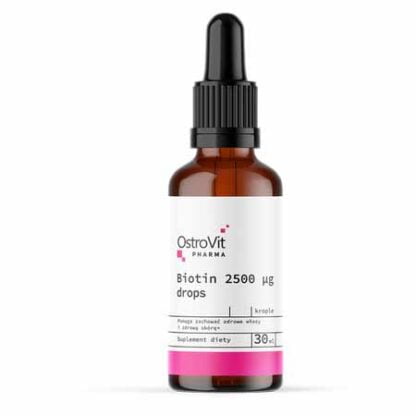 Biotin 2500ug (mcg) droppar 30ml