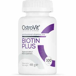 BiotinPlus - Biotin + Zink + Selen & Folsyra 100-tabletter