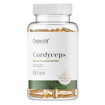 Cordyceps extrakt 500mg (30:1) 60-kapslar