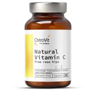 Naturligt Vitamin-C Nypon 1000mg 30-kapslar