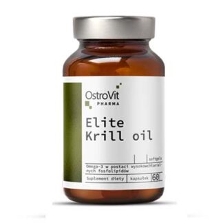 Antarktisk krillolja 500mg (Omega-3) 60-kapslar