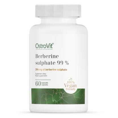 Berberine Sulphate (Berberinsulfat 99%) 60-kapslar
