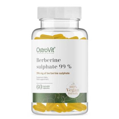 Berberine Sulphate (Berberinsulfat) 60-kapslar