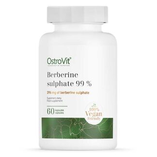 Köpa högkvalitativt Berberine Sulphate (Berberinsulfat 99%) 60-kapslar kosttillskott - online