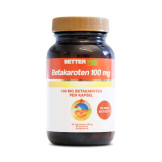 better you betakaroten 100mg 50-kapslar