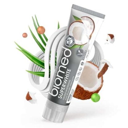 Köpa högkvalitativt Biomed Superwhite (fluorfri) Tandkräm 100g kosttillskott - online