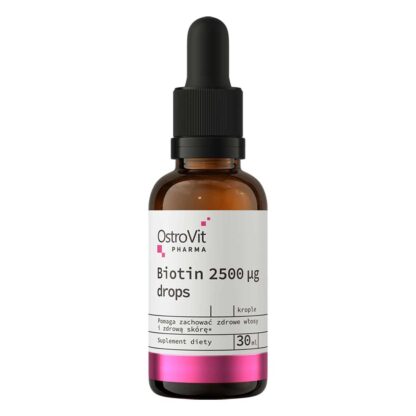 Köpa högkvalitativt Biotin droppar 2500mcg (Vitamin-B7) 30ml kosttillskott - online