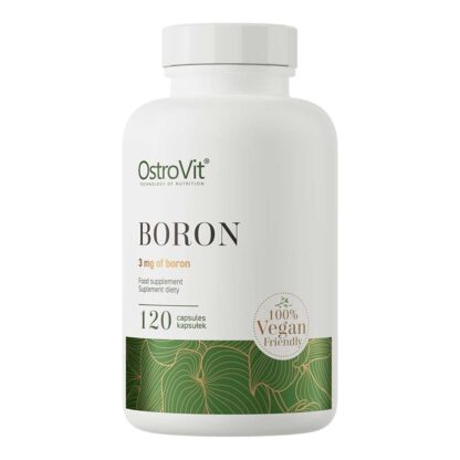 Boron vegan (Boric Acid) 120 kapslar