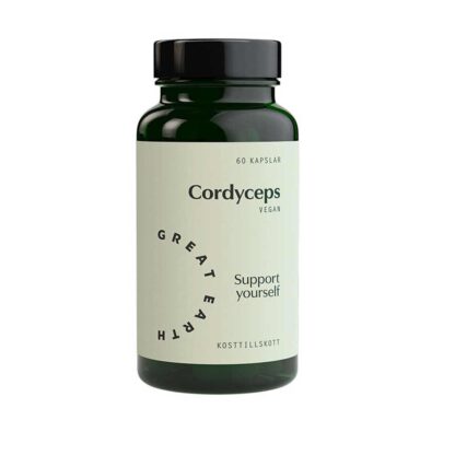 Köpa högkvalitativt Cordyceps Great Earth 500mg Eko 60 kapslar kosttillskott - online