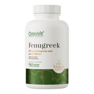högkvalitativt kosttillskott med Fenugreek Bockhornsklöver extrakt 600mg 90-kapslar