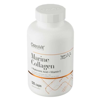 Marint-kollagen + Hyaluronsyra + Vitamin-C 120-kapslar 2