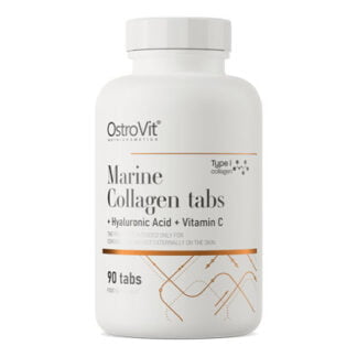 Fisk-Kollagen 550mg - Hyaluronsyra - Vitamin-C 90-tabletter