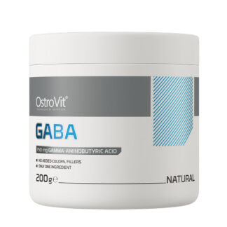 Högkvalitativt GABA Pulver (Gamma-aminosmörsyra) 200-gram - Ostrovit - Ett kosttillskott med mikroniserat gamma-aminosmörsyra för ökad absorption!