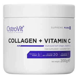 Kollagen pulver + C-vitamin 200 gram