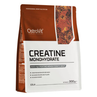 högkvalitativt Kreatin (Monohydrat) Pulver Kola 300-gram kosttillskott