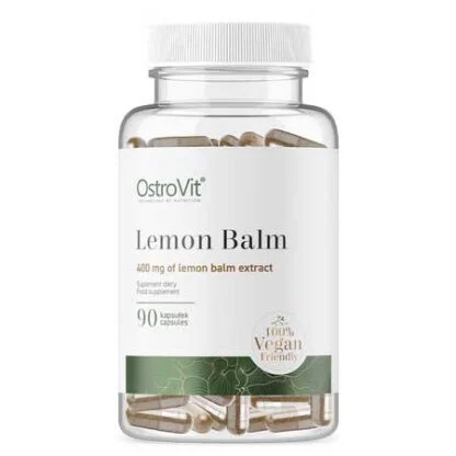 Lemon Balm (citronmeliss-extrakt) 400mg 90-kapslar