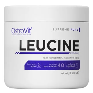 Leucin (L-Leucine) pulver 200-gram