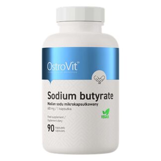 Köp högkvalitativt kosttillskott med Smörsyra mikro-kapslar (Sodium butyrate 600mg) 90 kapslar online