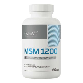 Högkvalitativt MSM 1200mg (Metylsulfonylmetan) 60 kapslar