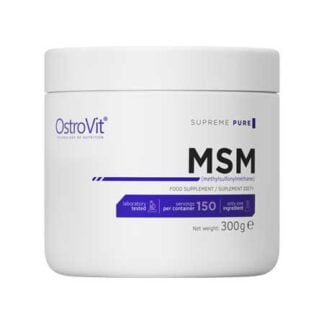 MSM pulver (Metylsulfonylmetan) 300-gram