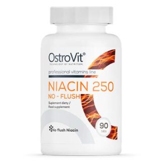 Niacin 250mg NO-FLUSH 90-tabletter