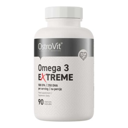 Köpa högkvalitativt Omega-3 Hög EPA (500mg EPA + 250mg DHA) 90-kapslar kosttillskott - online