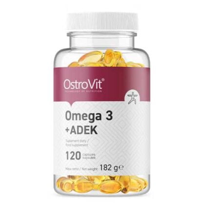 Köpa högkvalitativt Omega-3 + ADEK Vitamin-komplex 120-kapslar kosttillskott - online