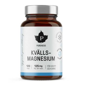 Pureness Kvällsmagnesium 120-kapslar