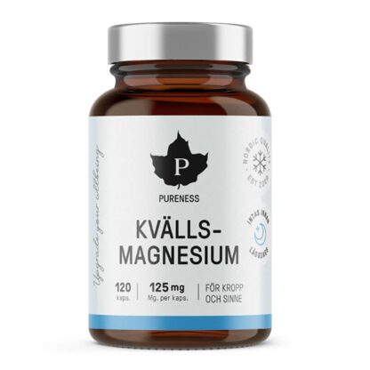 Pureness Kvällsmagnesium 120-kapslar