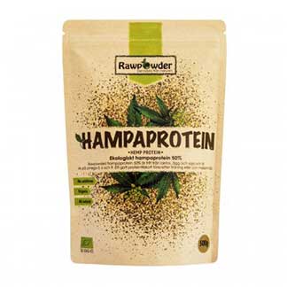 RawPowder Hampaprotein-pulver EKO 500-gram