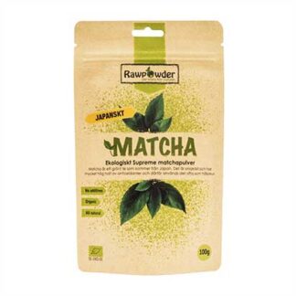 RawPowder Matcha-pulver EKO 100g