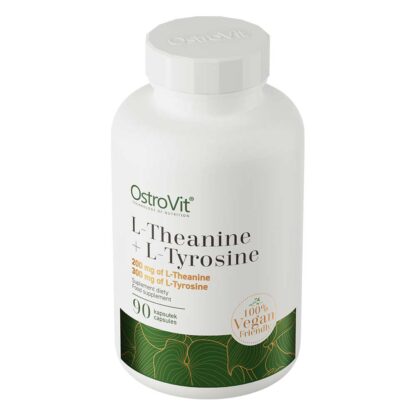 L-Teanin 200mg + L-Tyrosin 300mg 90-kapslar - Bild 2