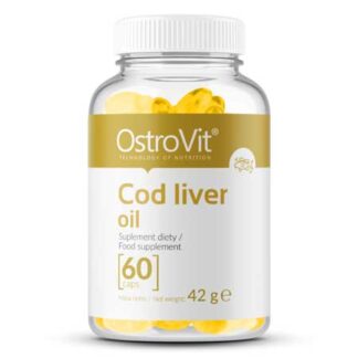 Köpa högkvalitativt Torskleverolja 500mg (A + D-Vitamin) 60-kapslar kosttillskott - online