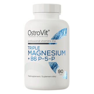 Trippel Magnesium + Vitamin-B6 (P-5-P) 90-kapslar