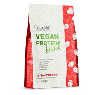 Köp Vegan protein pulver Jordgubb 700 gram online