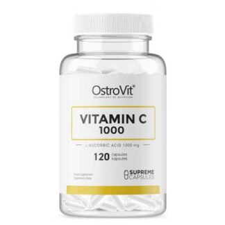 Vitamin-C 1000mg (askorbinsyra) 120-kapslar