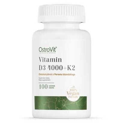 Köpa högkvalitativt Vitamin-D3-4000ie Vegan + K2 100-tabletter kosttillskott - online