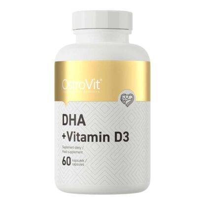 Köpa högkvalitativt Vitamin D3 – Omega-3 (DHA-300mg) 90-kapslar kosttillskott - online