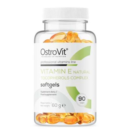 Vitamin-E Komplex + Betkaroten + Q10 (fullspektrum) 90-kapslar